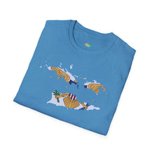 Load image into Gallery viewer, USVI ISLAND FLAG T-SHIRT
