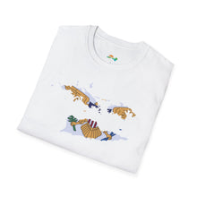 Load image into Gallery viewer, USVI ISLAND FLAG T-SHIRT