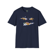 Load image into Gallery viewer, USVI ISLAND FLAG T-SHIRT