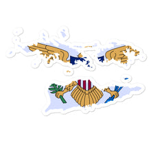 Load image into Gallery viewer, USVI Bubble-free stickers