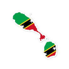 Load image into Gallery viewer, ST. KITTS & NEVIS Bubble-free stickers