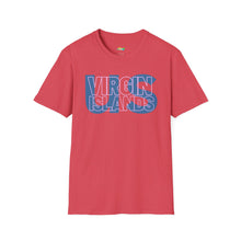 Load image into Gallery viewer, US VIRGIN ISLANDS OVERLAID TEE
