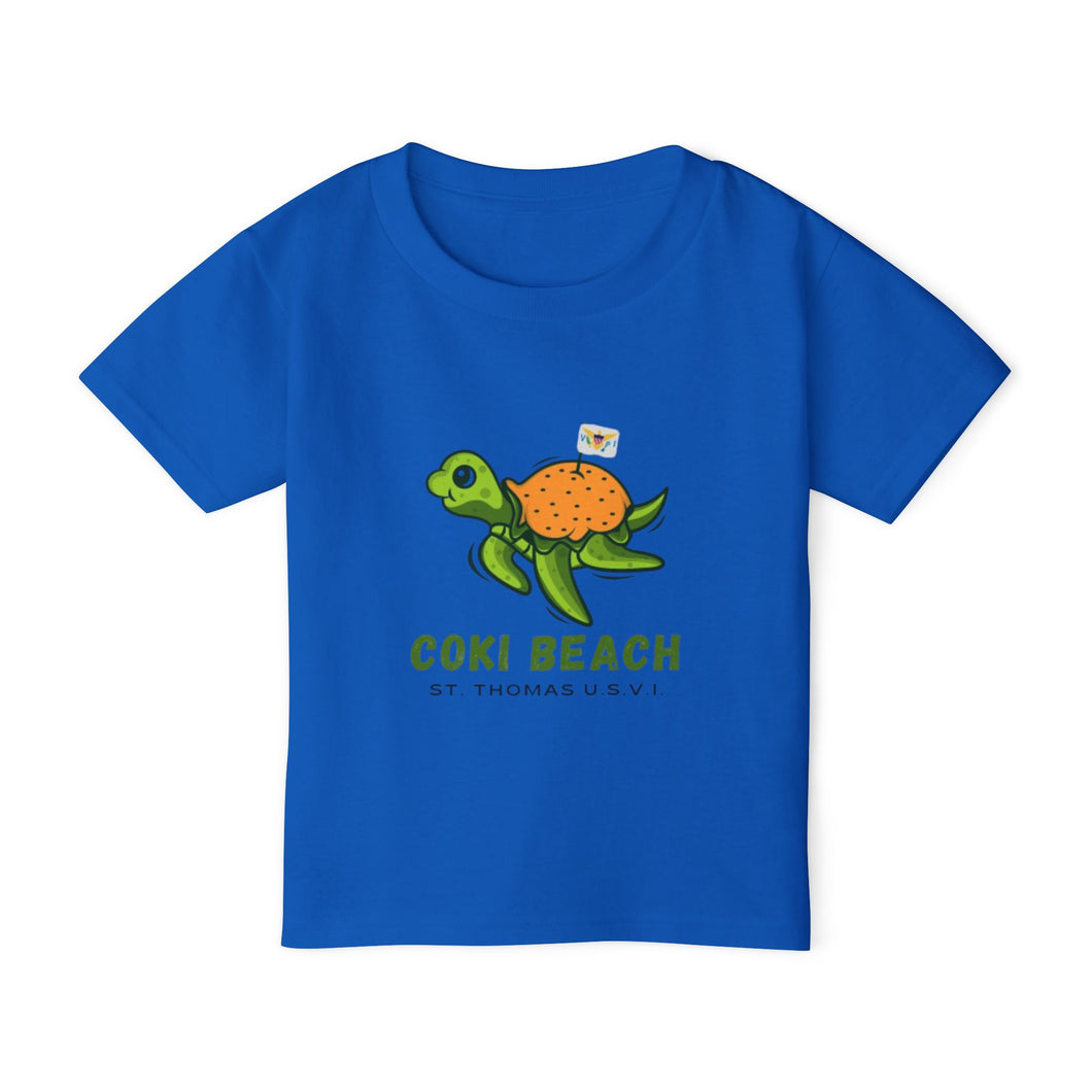 COKI POINT HAPPY TURTLE TODDLER T-SHIRT