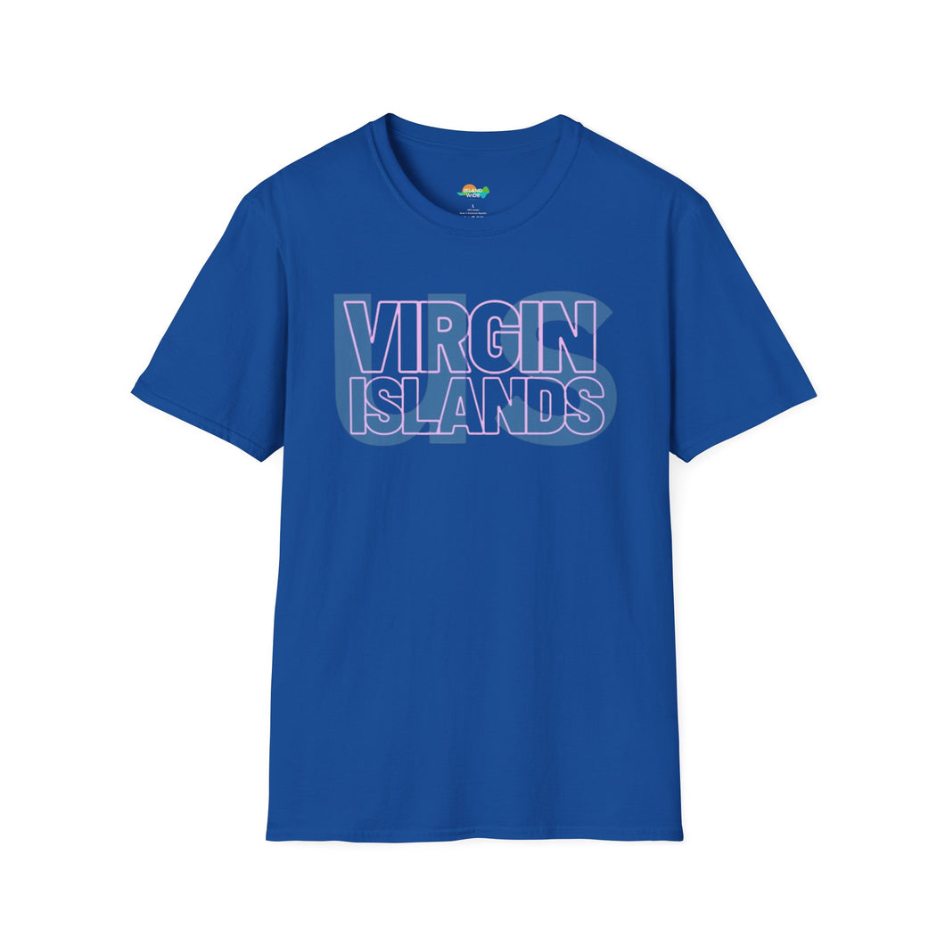 US VIRGIN ISLANDS OVERLAID TEE