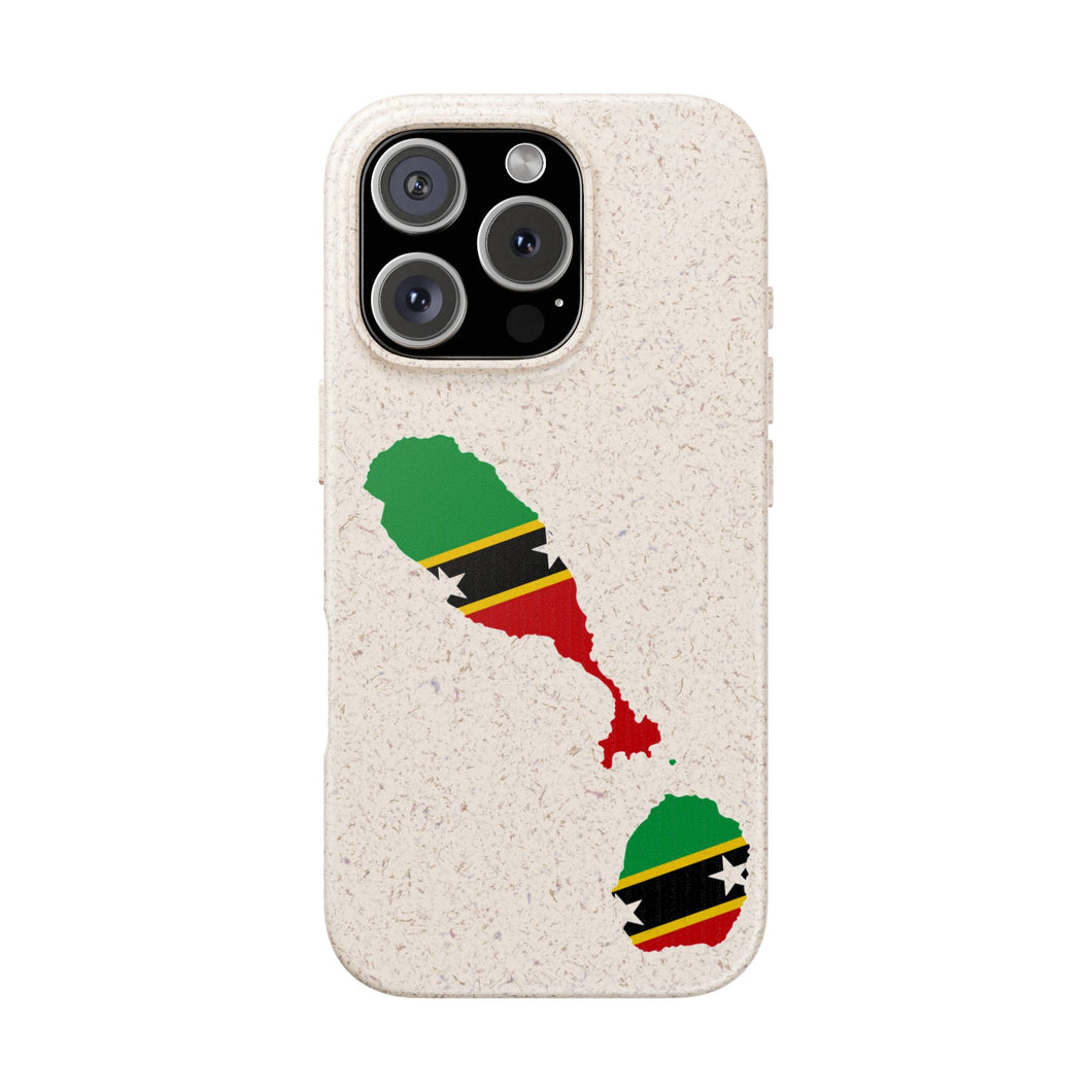 ST. KITTS & NEVIS Biodegradable Case