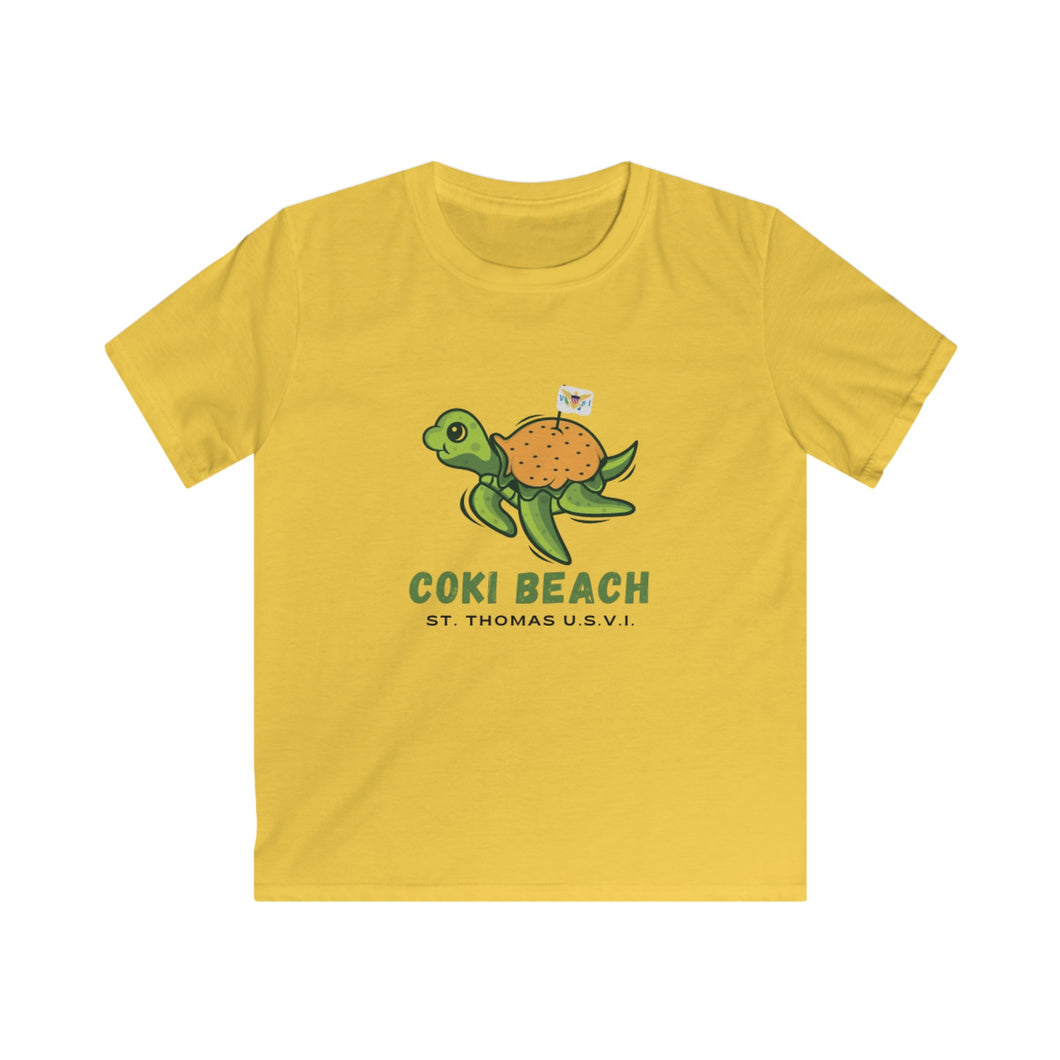 COKI POINT HAPPY TURTLE KIDS T-SHIRT