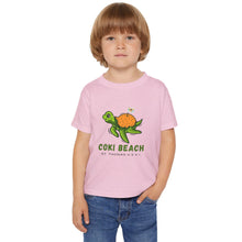 Load image into Gallery viewer, COKI POINT HAPPY TURTLE TODDLER T-SHIRT
