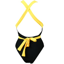 Load image into Gallery viewer, JAMAICA Black 1pc Monokini
