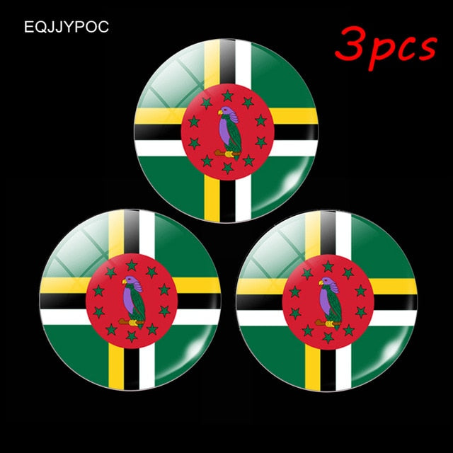 DOMINICA Glass Magnet